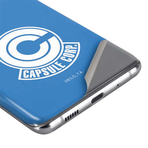 Dragon Ball Z Capsule Corp Galaxy S20 Ultra 5G Skin